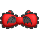 . ‿ ♡ adorable hauntie bow .ᐟ.ᐟ