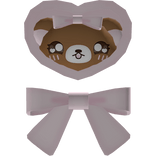  Adorable kuma valentines heart clip