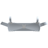 adorable lace cutesy bunny top in blue