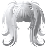 Adorable Messy Wolf Cut Hair (White)