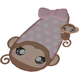 Adorable Monkey Summer Surf Board