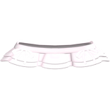 adorable pink ruffle tied skirt