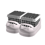 ꒰♡꒱ adorable plaid mary janes in pink