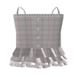 ♡ : adorable plaid mini dress in pink