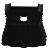 ♡ Adorable Ruffled Kitty Shirt in Black