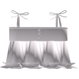 ♡ : adorable ruffled top with ribbons in pink