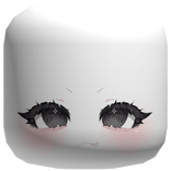 Adorable Spiral Eyes Cute Blushing Chibi Face