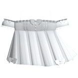 Adorable White Polka-Dot Ruffle Dress