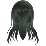 ♡ ꒰ adorable wispy doll hair in green