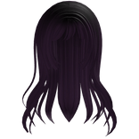 ♡ ꒰ adorable wispy doll hair in purple