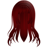 ♡ ꒰ adorable wispy doll hair in red