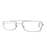 Aesthetic White Glasses