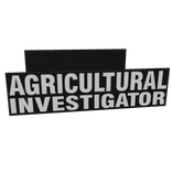 Agricultural Investigator LBV Patches