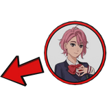 Aira Shiratori Pointing Meme Circle Dandadan