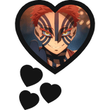 Akaza Thinking Hearts Demon Slayer
