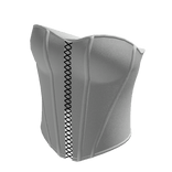 Alanis White Corset Top