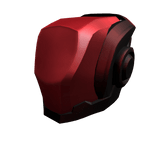 Alien Cyberpunk Helmet Red