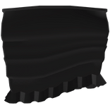 all black ruffle top