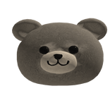 All/Waist Cute Grey Plush Bear Accessory