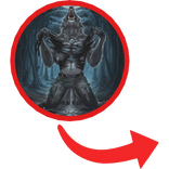 Alpha Wolf Red Circle