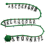 Alphabet Aura Christmas Lights