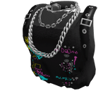 Alt Crop Tucked Graffiti Scene Kids