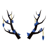 Amethyst Antlers (Blue)