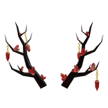 Amethyst Antlers (Red)