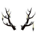 Amethyst Antlers (White)