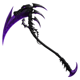 Amethyst Purple Bone Scythe