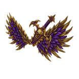 Amethyst Requiem Wings Purple Gold