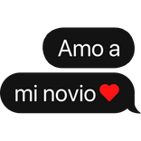 amo a mi amigo espeniol spanish text bubble