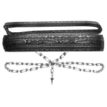 Ancient Chain Temple Silver Armlet