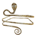 Ancient Gold Cobra Bracelet [Right]