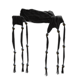 Ancient Traveler Dune Scarf in Black