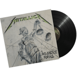 ...And Justice for All Metallica - Back Vinyl