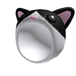 Angel Tuxedo Cat Hat