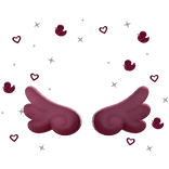 Angel Wings and Ducks Hearts Aura