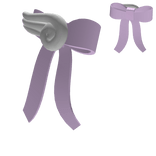 angel wings w/ pink bows