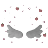 Angel Wings with Apples Hearts Aura