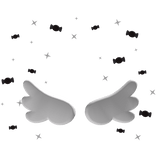 Angel Wings with Black Candy Aura