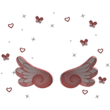 Angel Wings with Butterfly Aura