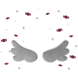 Angel Wings with Pink Candy Aura