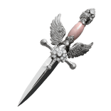 Angelic Chrome Blossom Dagger (Waist Left)