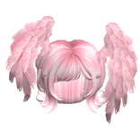 Angelic feathered Wolf Cut [Pink]