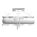 ♱ Angelic Ruffle White Cross Top With Bow