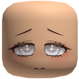 Angelic Sparkly Eyed Chibi Face