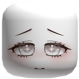 Angelic Sparkly Eyed Chibi Face