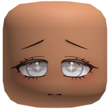 Angelic Sparkly Eyed Chibi Face