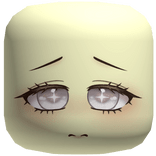 Angelic Sparkly Eyed Chibi Face